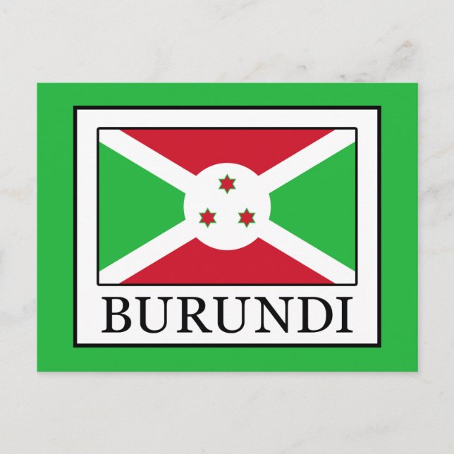 Burundi Postcard (Front)