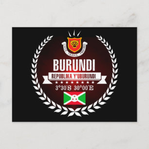 Burundi Postcard