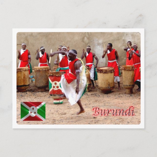 Burundi - Spectacle de Tambours - Postcard (Front)