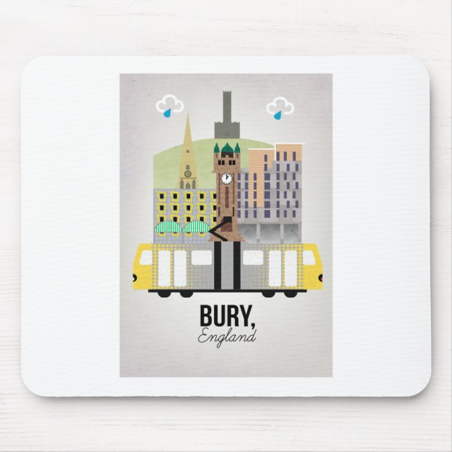 Bury Mouse Mat (Front)