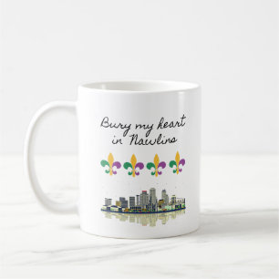 Bury My Heart in Nawlins Coffee Mug