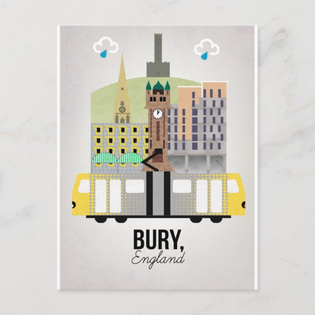 Bury Postcard (Front)
