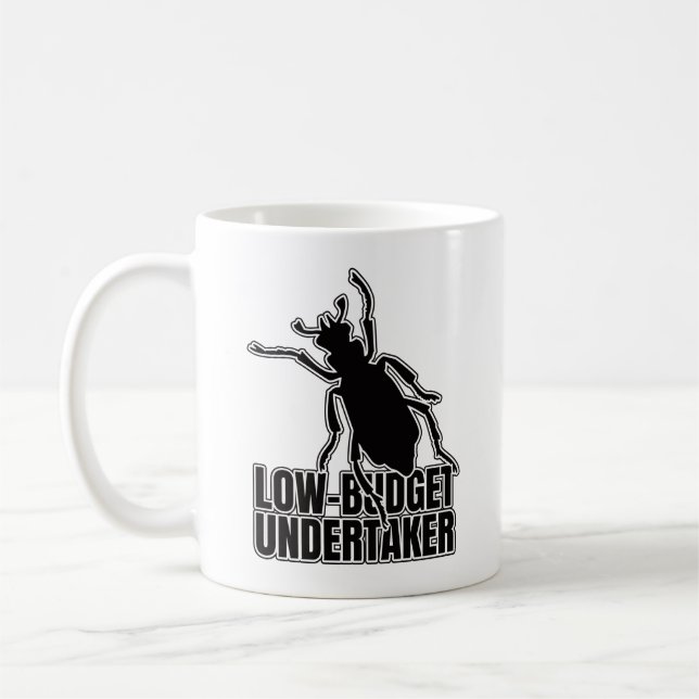 Burying Beetles Beetle Grave Digger – Entomology Coffee Mug (Left)