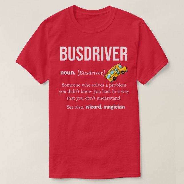 Bus 19 T-Shirt (Design Front)