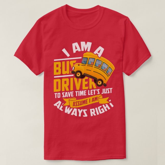 Bus 1 T-Shirt (Design Front)