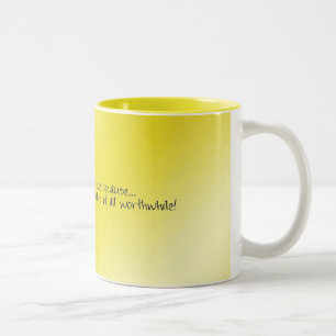 Bus Aide A Good Morning Smile Two-Tone Coffee Mug