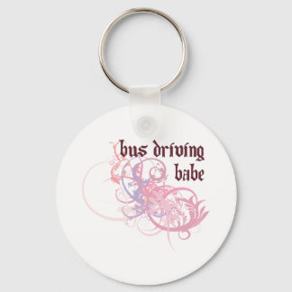 Bus Babe Key Ring