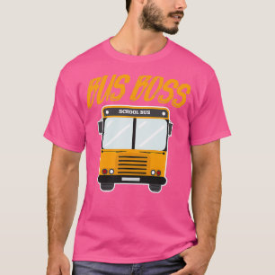 Bus Boss Funny School Bus Driver Classic TShirt