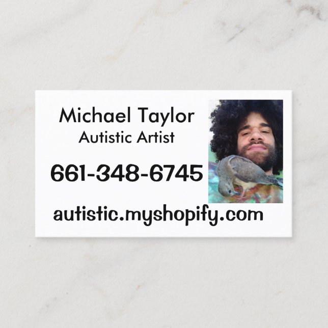 Bus Business Card (Front)