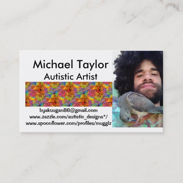 Bus Business Card (Front)