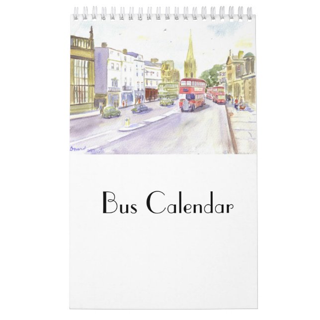 Bus Calendar (Cover)