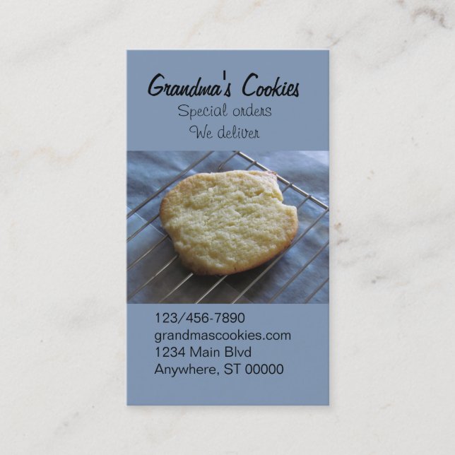Bus. Card - Cookies (Front)
