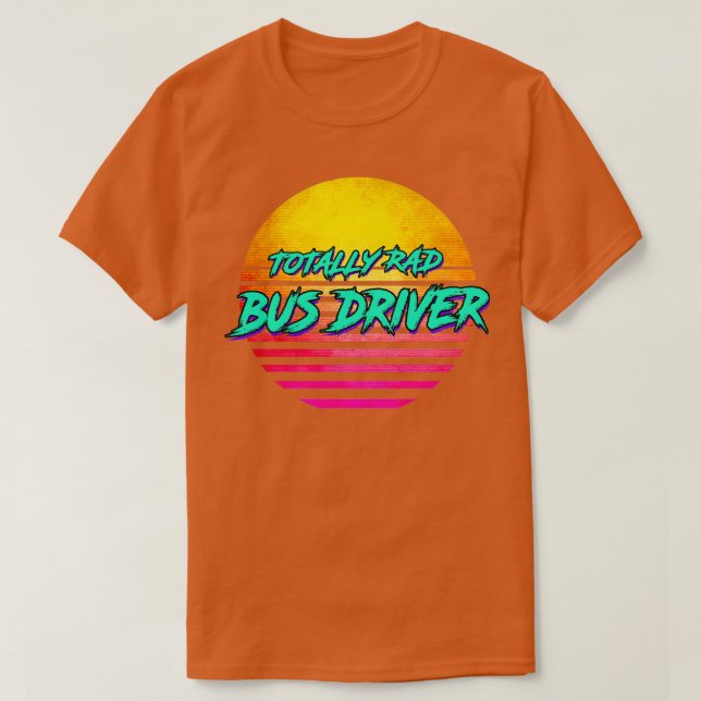Bus Driver 16 T-Shirt (Design Front)