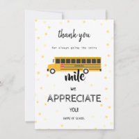Bus Driver Appreciation funny School