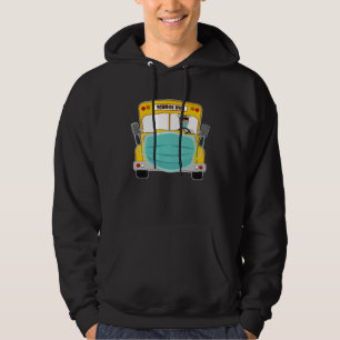 Bus Driver Cant Mask My Love For Students School B Hoodie