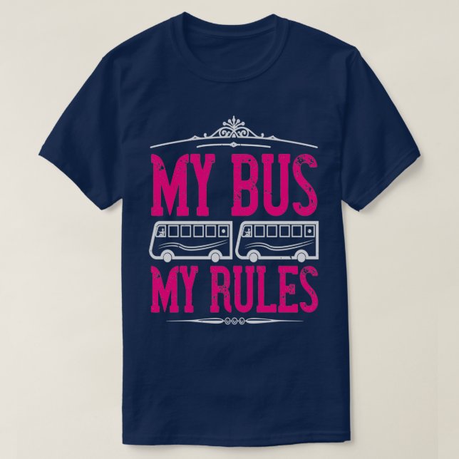 Bus Driver Girl Shirt 2 (Design Front)