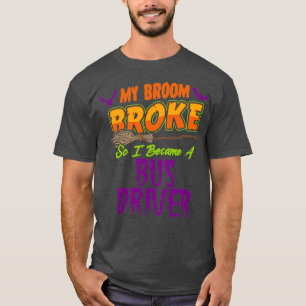 Bus driver Haloween funny T-Shirt