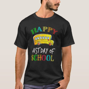 Bus Driver Last Day Of School School Bus Driver T-Shirt