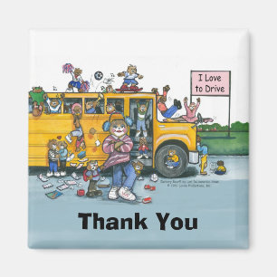 Bus Driver Magnet