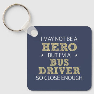 Bus Driver Novelty Key Ring
