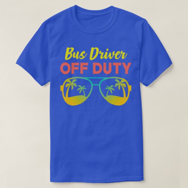 Bus Driver off Duty Classic TShirt (Design Front)