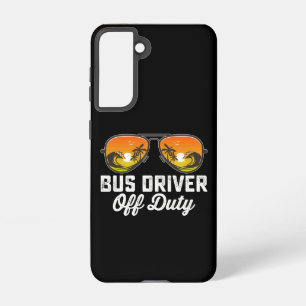 Bus Driver Off Duty Sunglasses Last Day Of School Samsung Galaxy Case