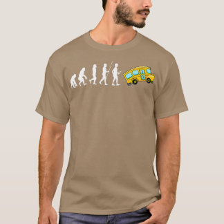 Bus Driver Omnibus School Bus Public Transport 10 T-Shirt