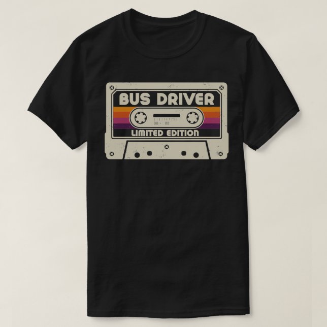 BUS DRIVER Profession T-Shirt (Design Front)