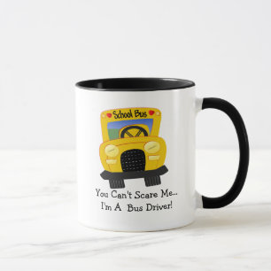 Bus Driver Scare (customisable) Mug