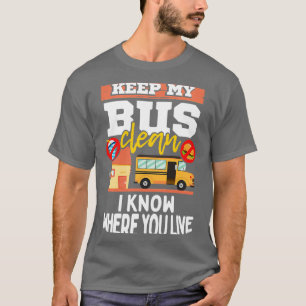 Bus Driver School Bus 30 T-Shirt