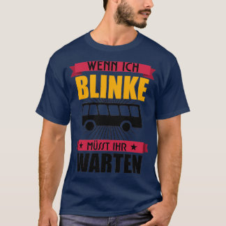 bus driver vintage retro bus saying 2 T-Shirt