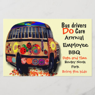 Bus Drivers Annual BBQ Flyer
