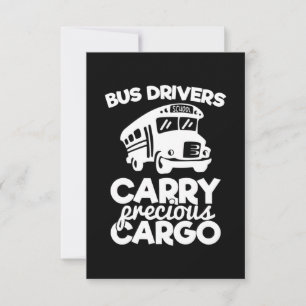 Bus Drivers Carry Precious Cargo RSVP Card