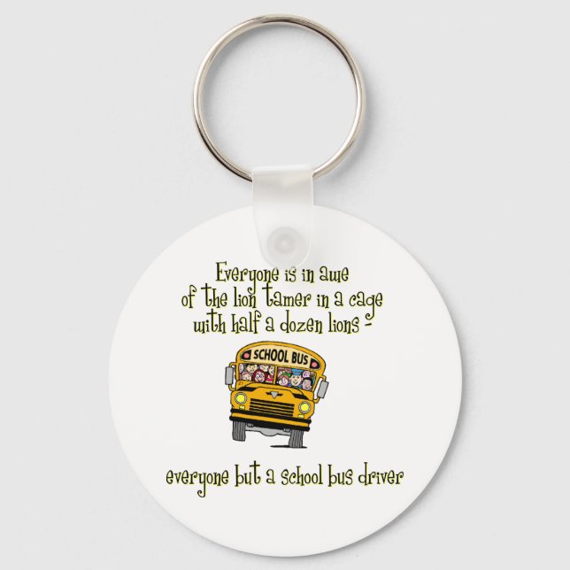 Bus Drivers Key Ring (Front)