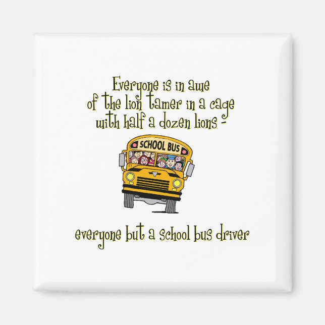 Bus Drivers Magnet (Front)