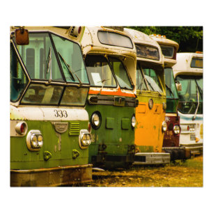BUS GRAVEYARD PRINT