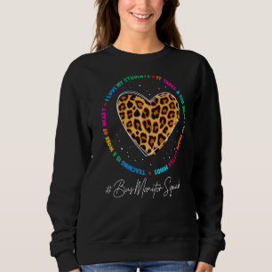 Bus Monitor Squad School Admin Appreciation Week B Sweatshirt