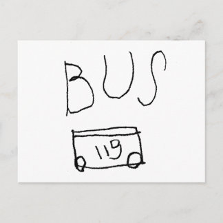 Bus No. 119 Postcard