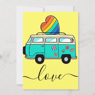 bus of love holiday card