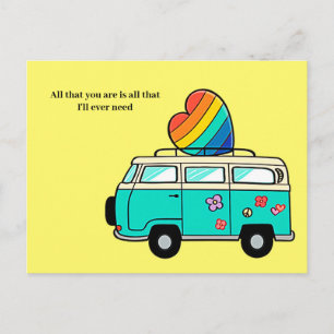 bus of love postcard