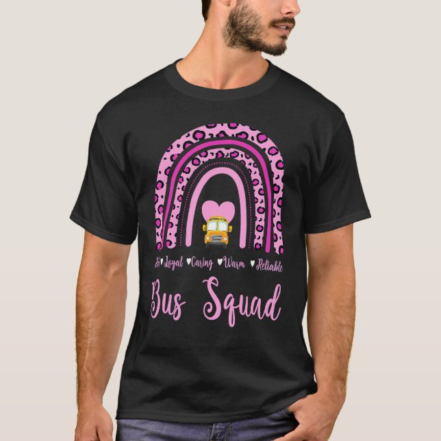 Bus Squad Back To School Appreciation Week Group M T-Shirt (Front)