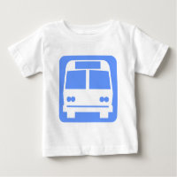 Bus symbol - Baby Blue