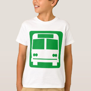 Bus symbol - Grass Green T-Shirt