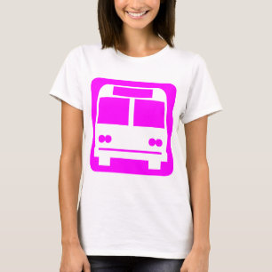 Bus symbol - Magenta T-Shirt