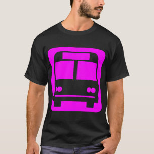 Bus symbol - Magenta T-Shirt