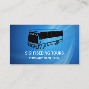 Bus Travel Business Cards