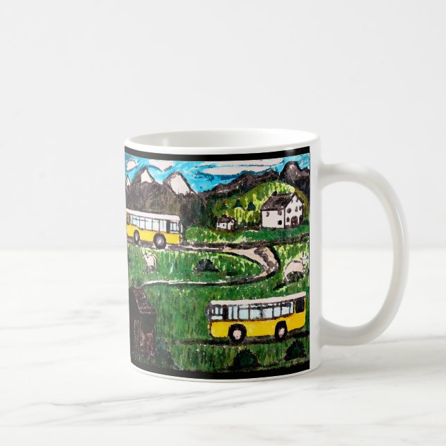 Bus Trip Coffee Mug (Right)