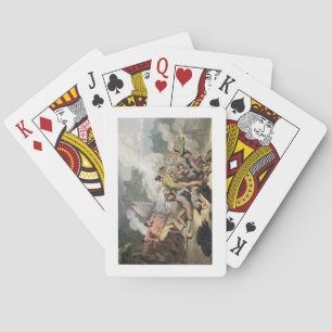 Busaco, 27th September 1810, from 'The Victories o Playing Cards