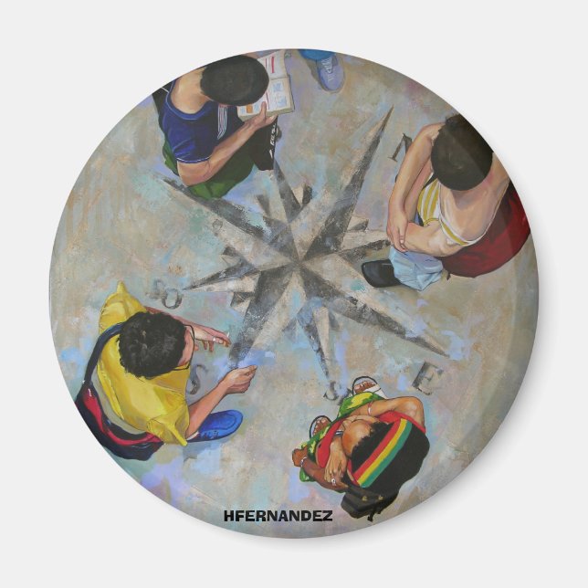 bUSCANDO EL NORTE Magnet (Front)