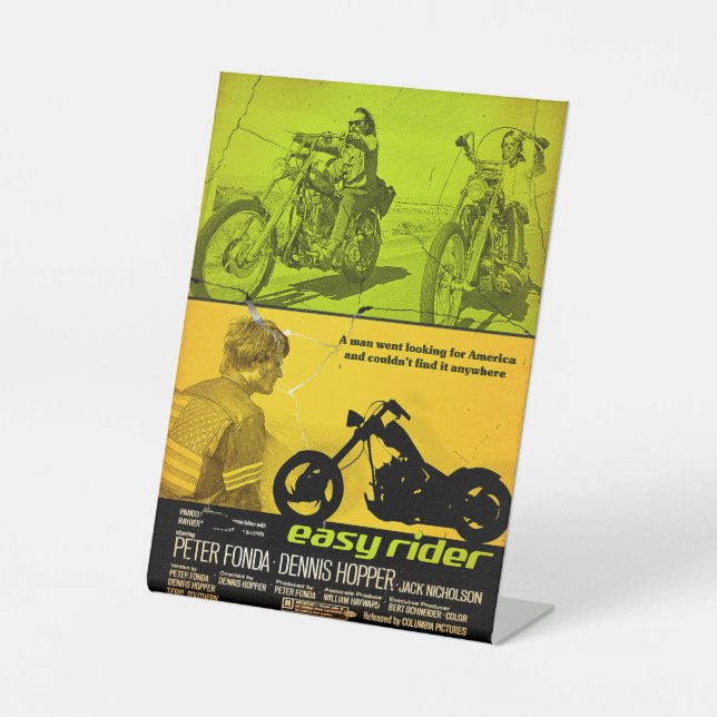 Buscando Estados Unidos Pedestal Sign (Front)